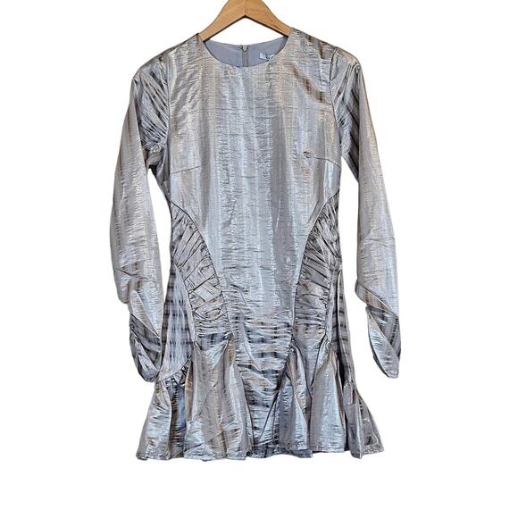 Atoir Walk Me Home Long Sleeve Cocktail Dress Chateau Grey Women's 2 - Picture 2 of 11